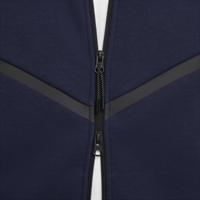 Nike Men's Tech Full-Zip Windrunner Hoodie Blue Nike Men's Tech Full-Zip Windrunner Hoodie Blue image number 4