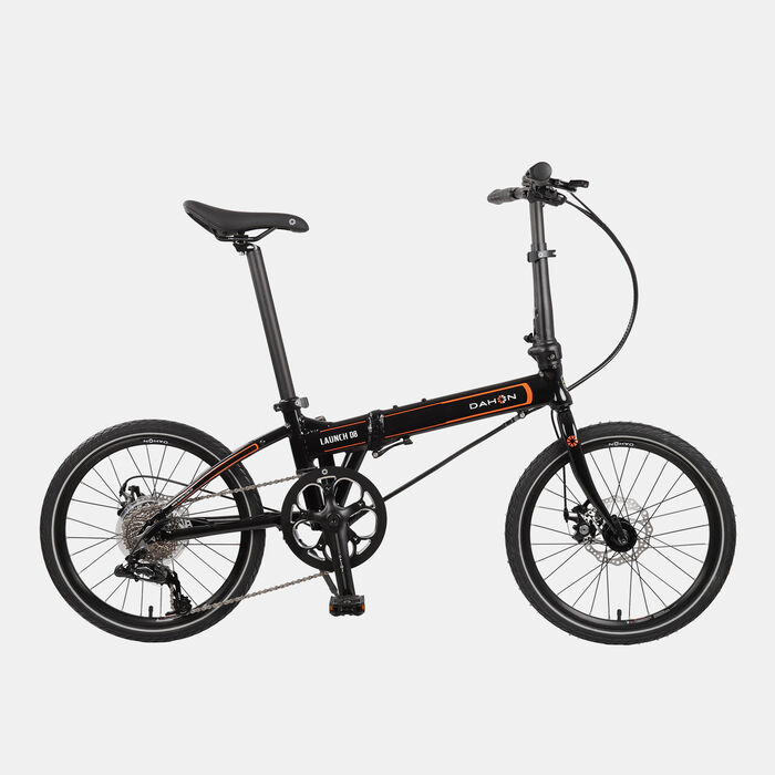 Dahon Bike Launch D8 Folding Bike Black Dahon Bike Launch D8 Folding Bike Black image number 0