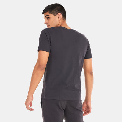 New Balance Men's NB Essentials Puff Print T-Shirt Grey