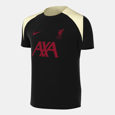 Nike Kids' Liverpool Dri-FIT Strike Football Top Black