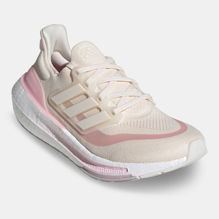 adidas Women's Ultraboost Light Running Shoes White adidas Women's Ultraboost Light Running Shoes White image number 1