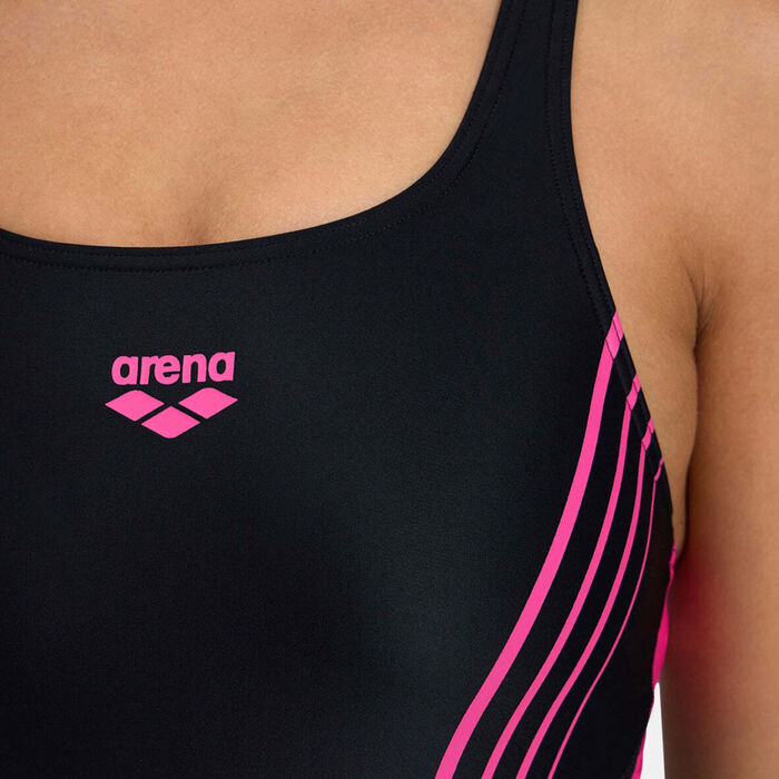 Arena Women's Kaori Combinaison One-Piece Swimsuit Black Arena Women's Kaori Combinaison One-Piece Swimsuit Black image number 3