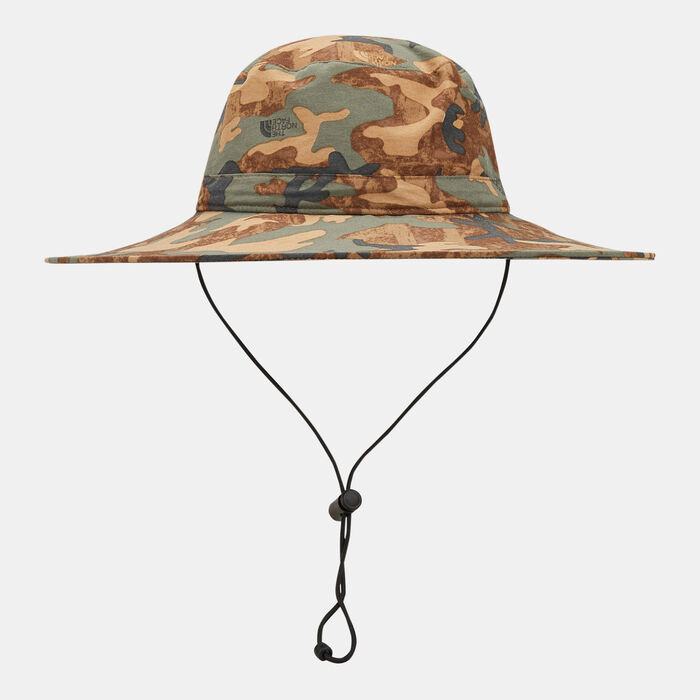 The North Face Twist and Pouch Wide-Brimmed Hat Brown The North Face Twist and Pouch Wide-Brimmed Hat Brown image number 0