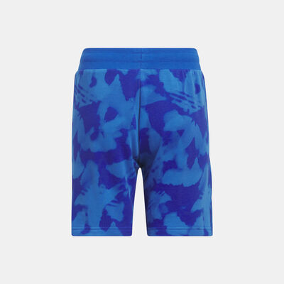 adidas Originals Kids' Summer Printed Shorts Blue