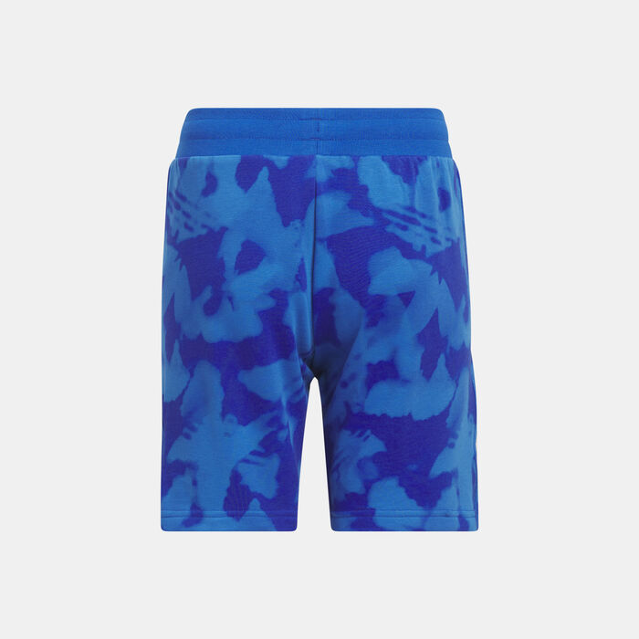 adidas Originals Kids' Summer Printed Shorts Blue image number 1