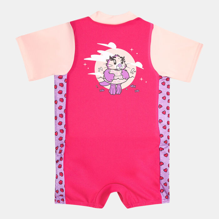 Speedo Kids' Learn to Swim Character Printed Float Suit Pink image number 1