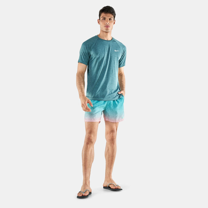 Nike Swim Men’s Swim Just Do It Fade 5-Inch Volley Shorts Red image number 2