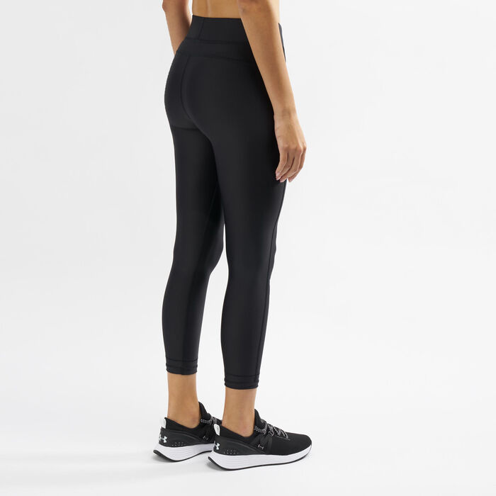 Buy Under Armour HeatGear Armour Ankle Crop Capri Leggings Black in KSA -SSS