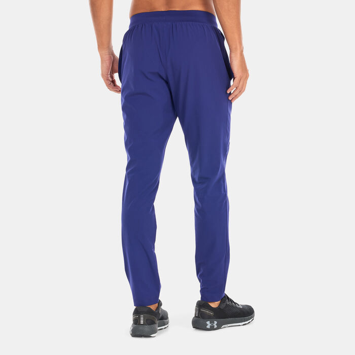 Under Armour Men's UA Stretch Woven Pants Blue Under Armour Men's UA Stretch Woven Pants Blue image number 1