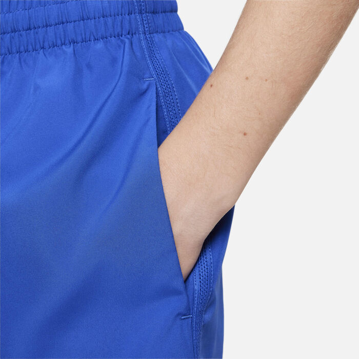 Nike Kids' Multi Dri-FIT Training Shorts Blue image number 6