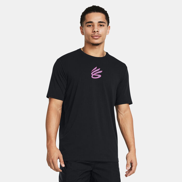 Under Armour Men's Curry Girl Dad T-Shirt Black Under Armour Men's Curry Girl Dad T-Shirt Black image number 0