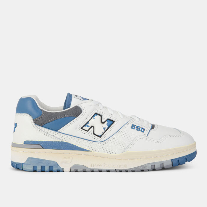 New Balance Men's BB550 Shoes White New Balance Men's BB550 Shoes White image number 0