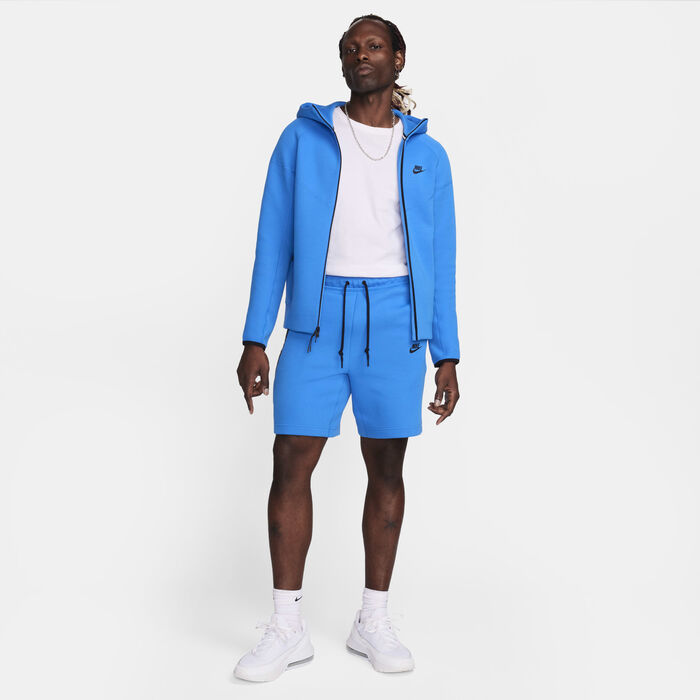 Nike Men's Sportswear Tech Fleece Shorts Blue Nike Men's Sportswear Tech Fleece Shorts Blue image number 6