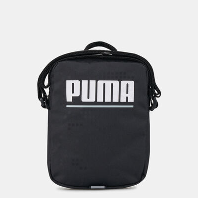 PUMA Men's Plus Portable Crossbody Bag Black PUMA Men's Plus Portable Crossbody Bag Black
