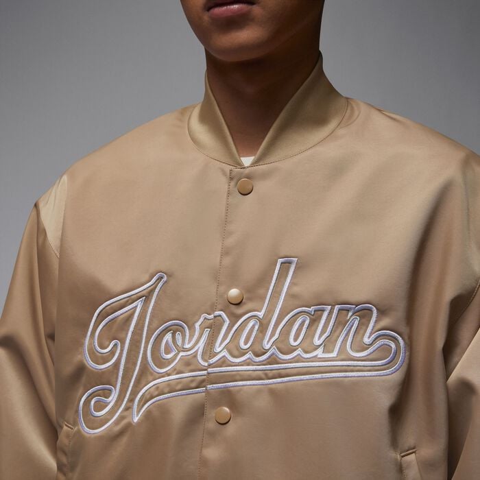Jordan Men's Flight MVP Statement Jacket Brown Jordan Men's Flight MVP Statement Jacket Brown image number 2