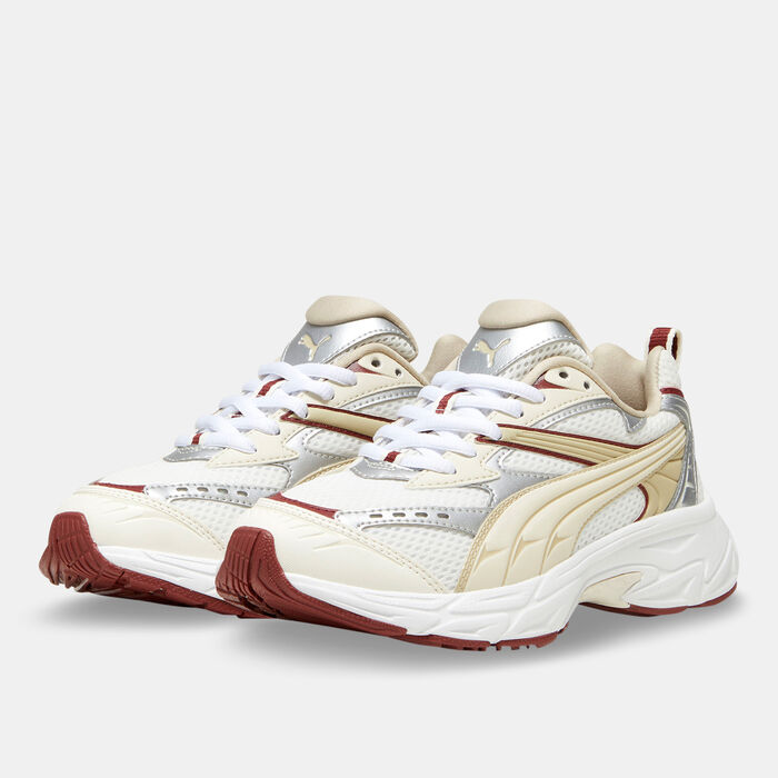 PUMA Women's Morphic Metallic Shoes White PUMA Women's Morphic Metallic Shoes White image number 1