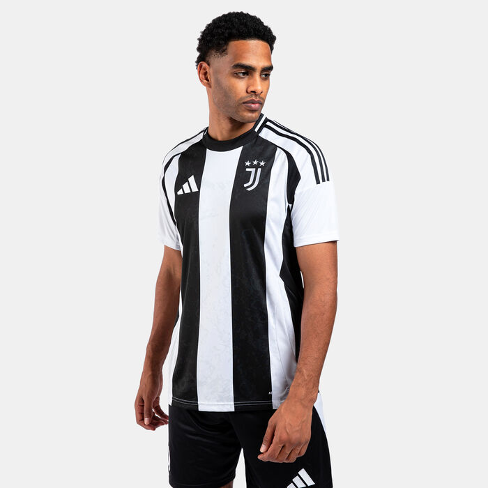adidas Men's Juventus Home Football Jersey - 2024/25 White adidas Men's Juventus Home Football Jersey - 2024/25 White image number 0