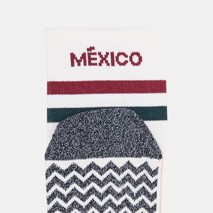adidas Men's Mexico National Team Away Socks White adidas Men's Mexico National Team Away Socks White image number 1