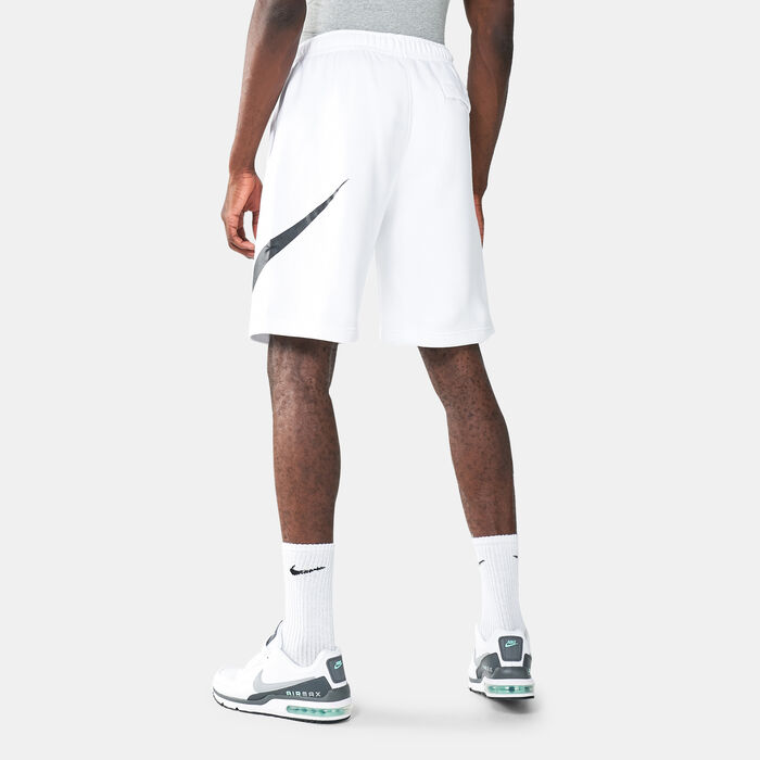 Nike Men's Sportswear Club Graphic Shorts White Nike Men's Sportswear Club Graphic Shorts White image number 1