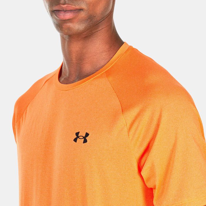 Under Armour Men's UA Tech™ 2.0 Training T-Shirt Orange Under Armour Men's UA Tech™ 2.0 Training T-Shirt Orange image number 3