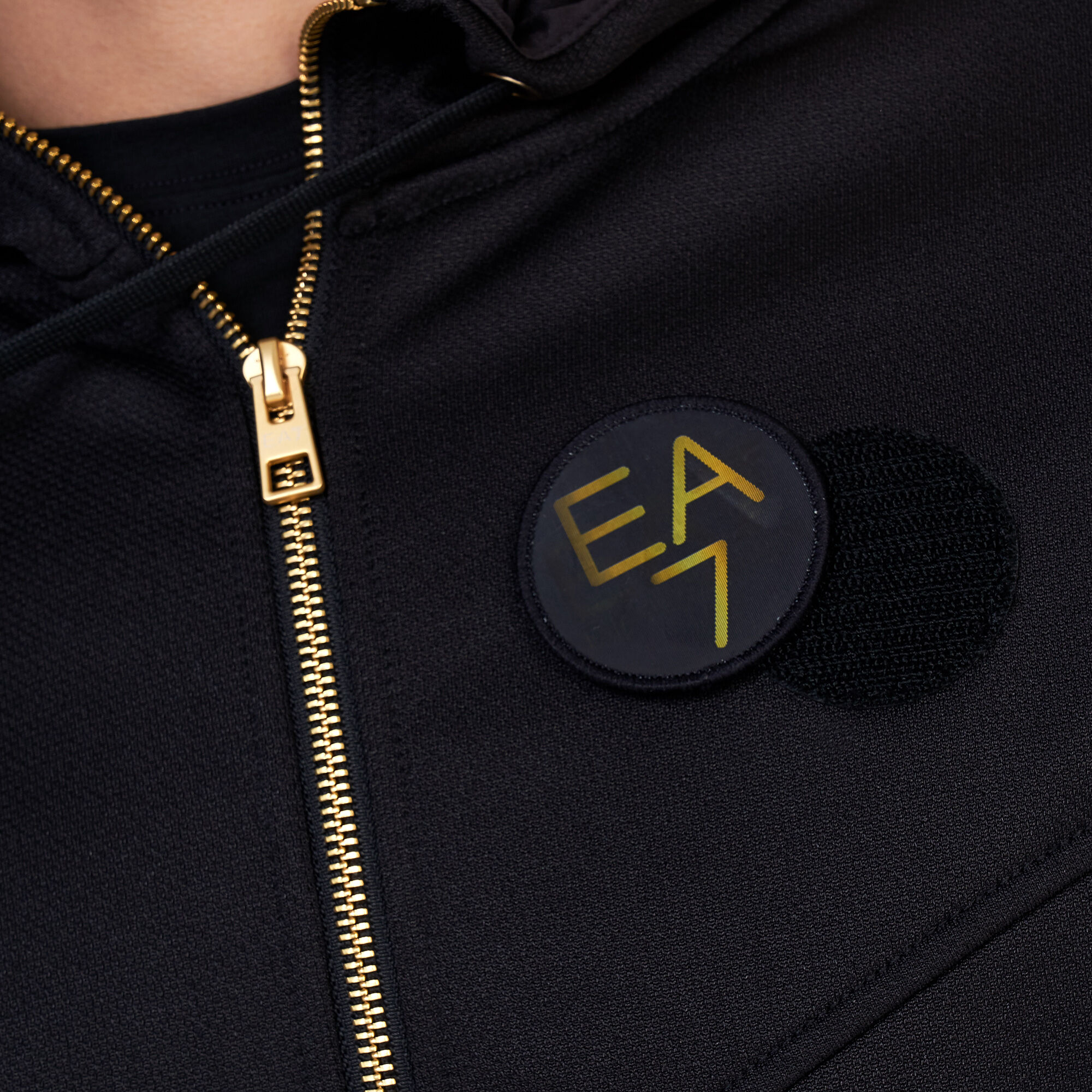 Men s Logo Hoodie Black EA7 Emporio Armani in KSA SSS