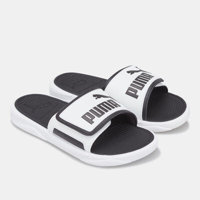 PUMA Men's Royalcat Comfort Slides White