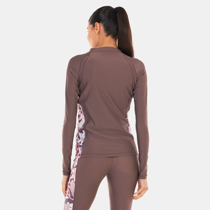 COEGA Women's Long Sleeve Rashguard Pink COEGA Women's Long Sleeve Rashguard Pink image number 2