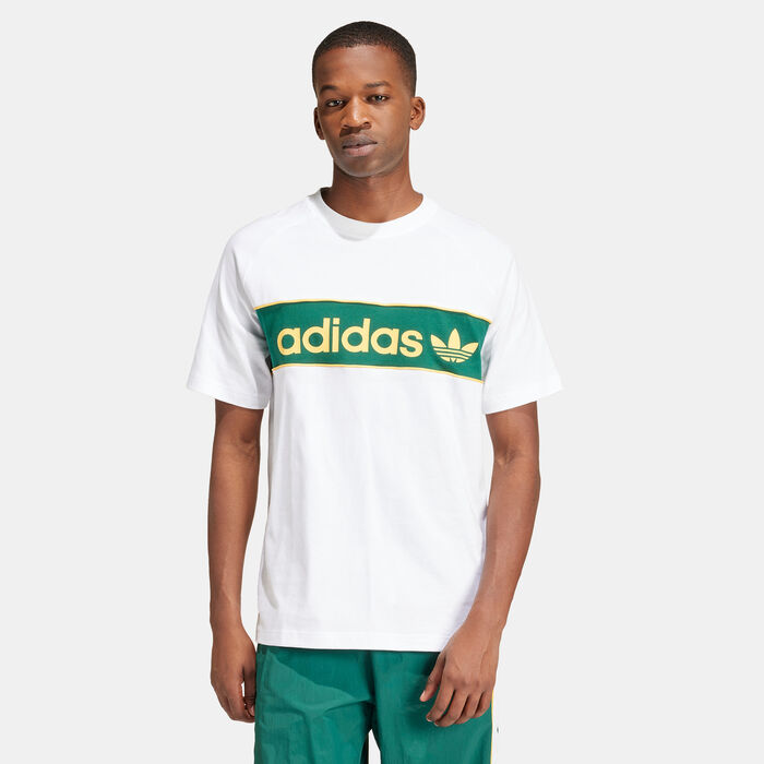 adidas Originals Men's Archive T-Shirt White adidas Originals Men's Archive T-Shirt White image number 1