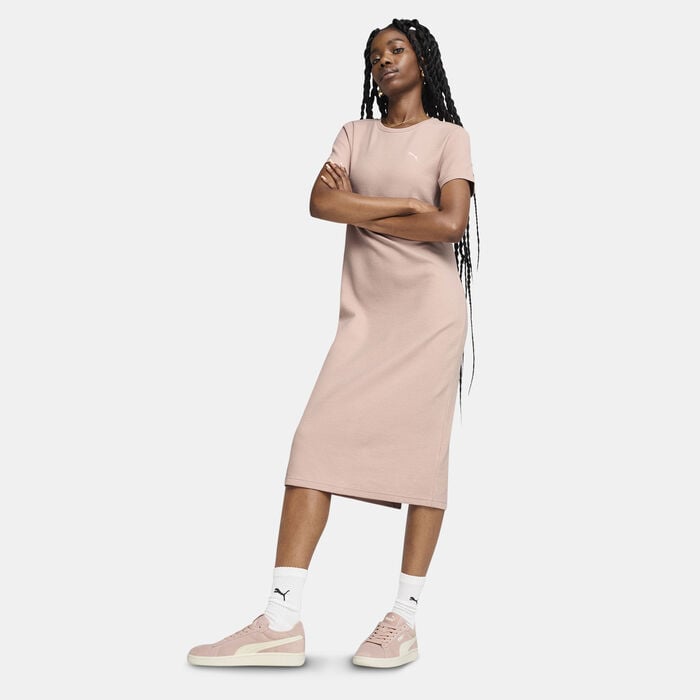 PUMA Women's HER Dress Pink PUMA Women's HER Dress Pink image number 0
