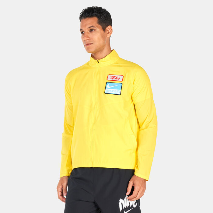 Nike Men's Dri-FIT Miler Jacket yellow Nike Men's Dri-FIT Miler Jacket yellow image number 0