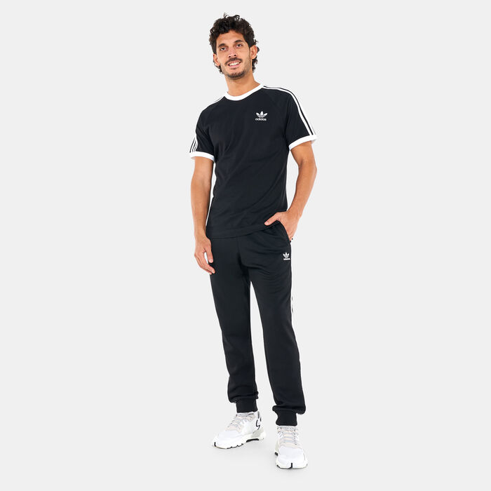 adidas Originals Men's Adicolor Classics 3-Stripes T-Shirt Black adidas Originals Men's Adicolor Classics 3-Stripes T-Shirt Black image number 2
