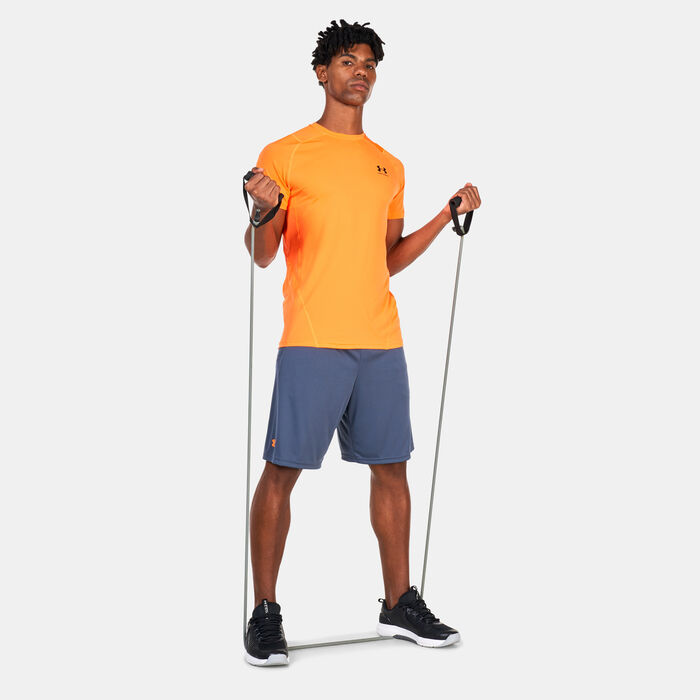 Under Armour Men's UA Tech™ Wordmark Graphic Training Shorts Grey image number 2