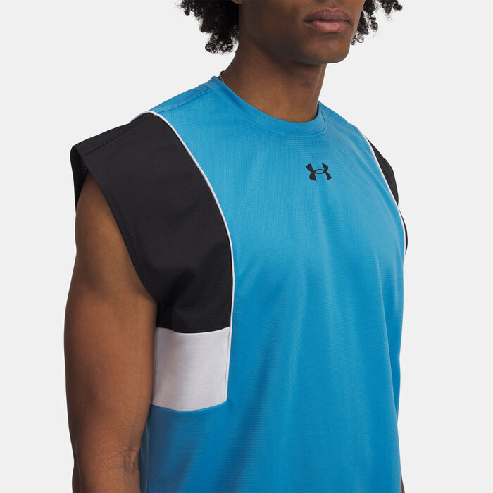 Under Armour Men's Zone Pro Tank Top Blue image number 2