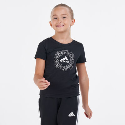 adidas Kids' Graphic T-Shirt Black