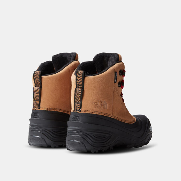 The North Face Kids' Chilkat V Lace Waterproof Boots Brown image number 2