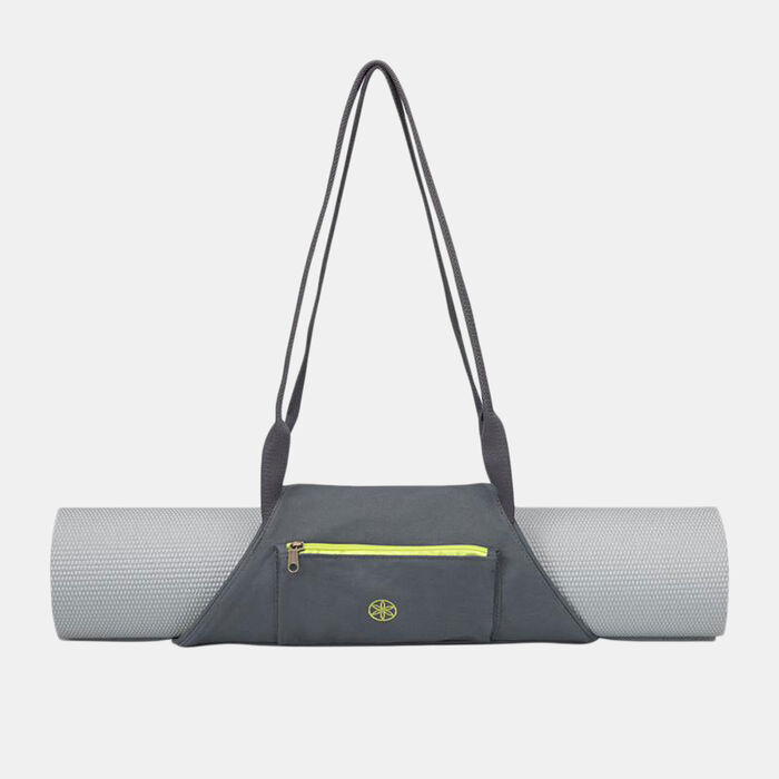 Gaiam On-the-Go Mat Bag Black Gaiam On-the-Go Mat Bag Black image number 0