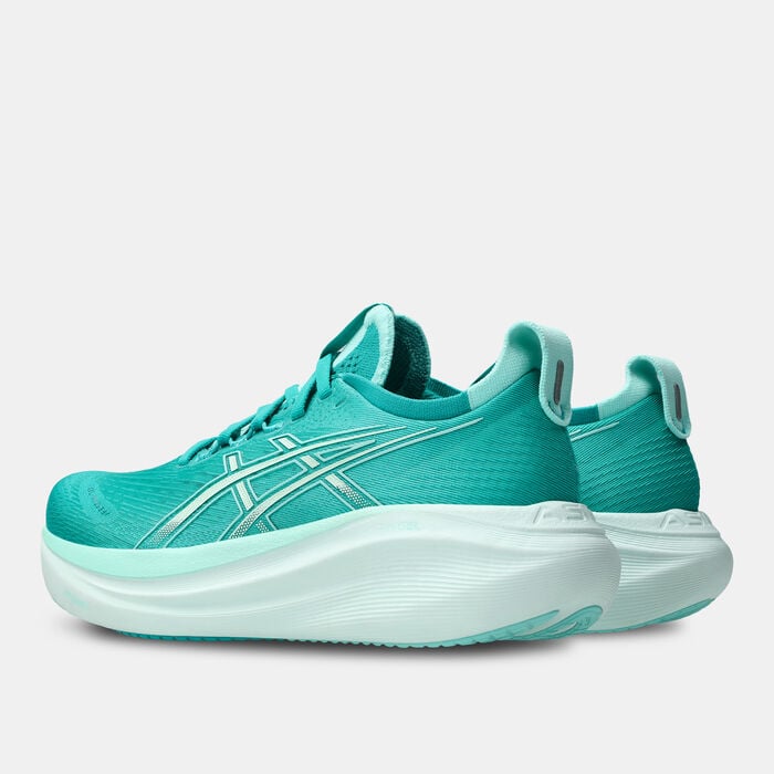 ASICS Women's GEL-NIMBUS 27 Running Shoes Blue ASICS Women's GEL-NIMBUS 27 Running Shoes Blue image number 2