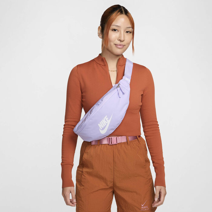Nike Heritage Waist Bag Purple Nike Heritage Waist Bag Purple image number 0