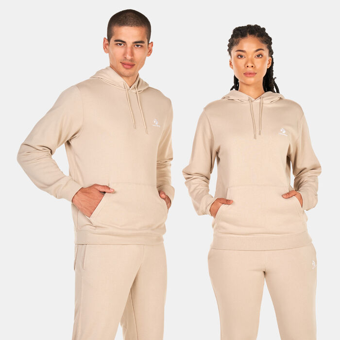Converse Go-To Embroidered Star Chevron Pullover Hoodie Beige Converse Go-To Embroidered Star Chevron Pullover Hoodie Beige image number 0