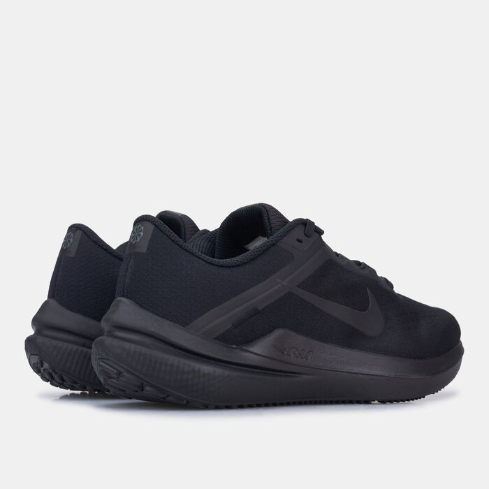 Nike Women's Winflo 10 Road Running Shoe Black Nike Women's Winflo 10 Road Running Shoe Black image number 3