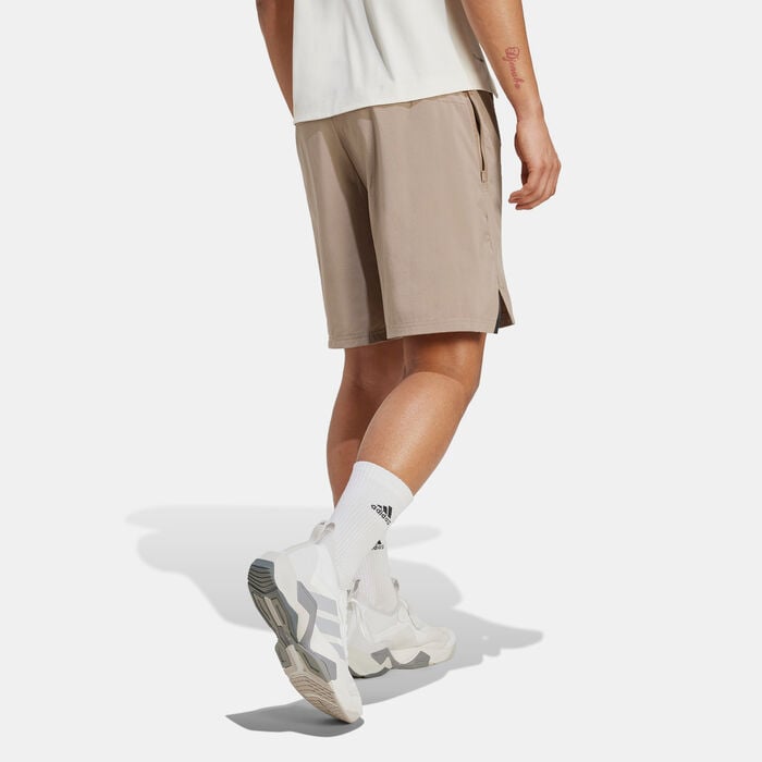 adidas Men's Designed for Training Shorts Brown adidas Men's Designed for Training Shorts Brown image number 1