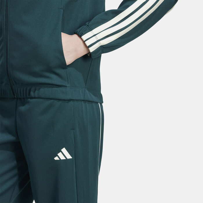 adidas Women's Stadium Tracksuit Green adidas Women's Stadium Tracksuit Green image number 3