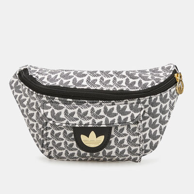 adidas Originals Men's Trefoil Moment Waist Pack White adidas Originals Men's Trefoil Moment Waist Pack White