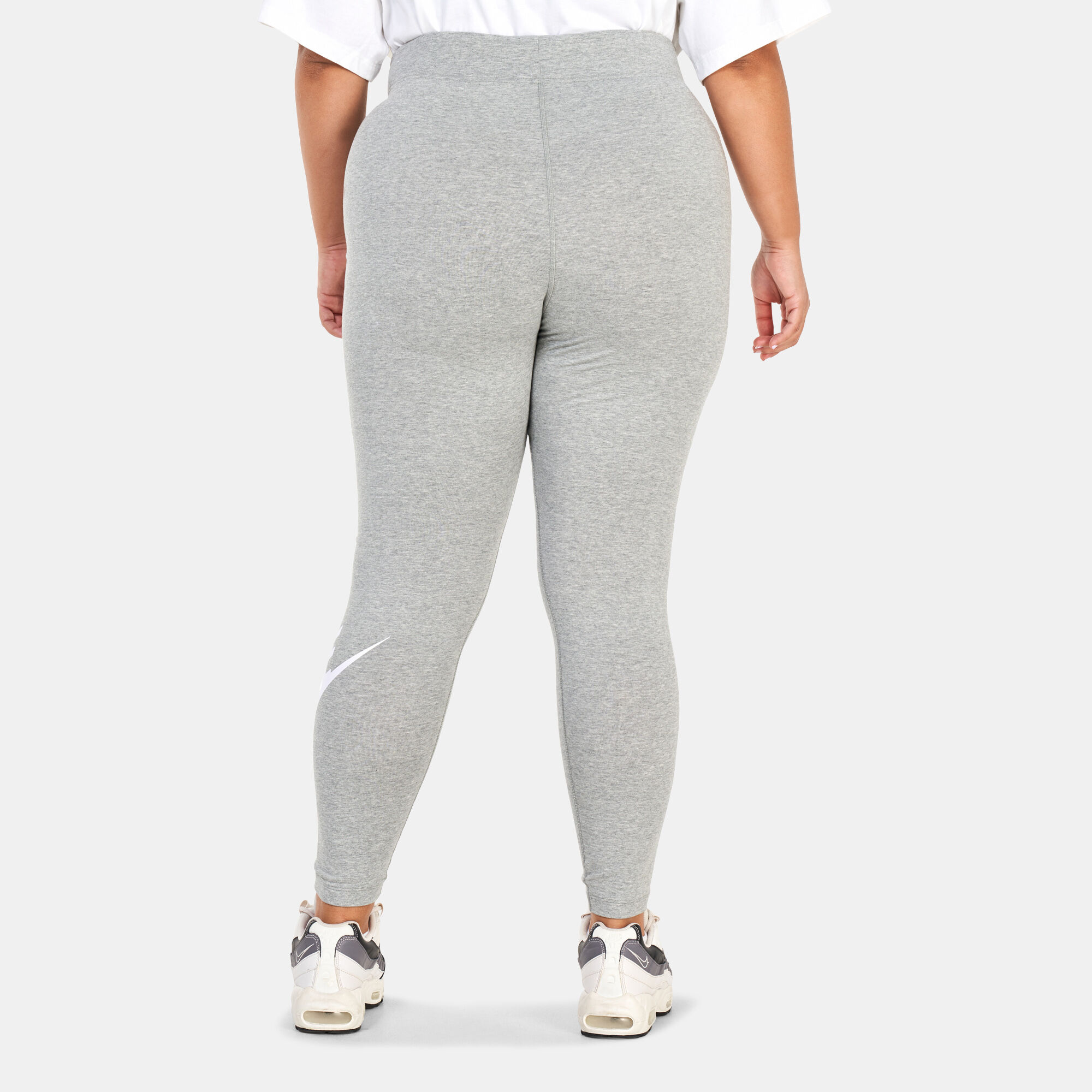 plus size nike logo leggings