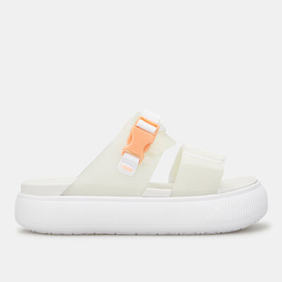 PUMA Women's Mayu Sandals White PUMA Women's Mayu Sandals White