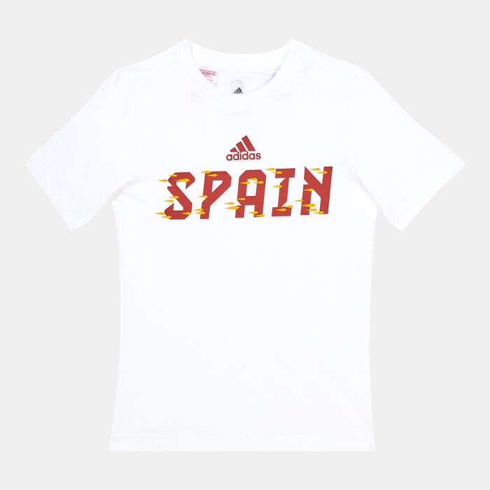 adidas Kids' FIFA World Cup 2022™ Spain T-Shirt White adidas Kids' FIFA World Cup 2022™ Spain T-Shirt White image number 0