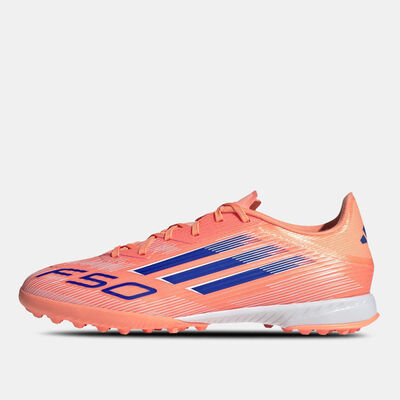 adidas Men's F50 League Turf Ground Football Shoes Orange adidas Men's F50 League Turf Ground Football Shoes Orange