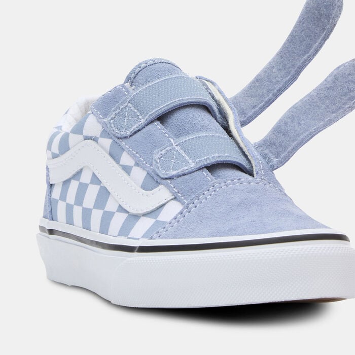 Vans Kids' Old Skool V Checkerboard Shoes Multi-Color Vans Kids' Old Skool V Checkerboard Shoes Multi-Color image number 5
