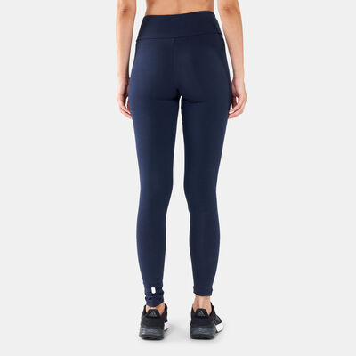 adidas Women's High-Rise Leggings Blue adidas Women's High-Rise Leggings Blue