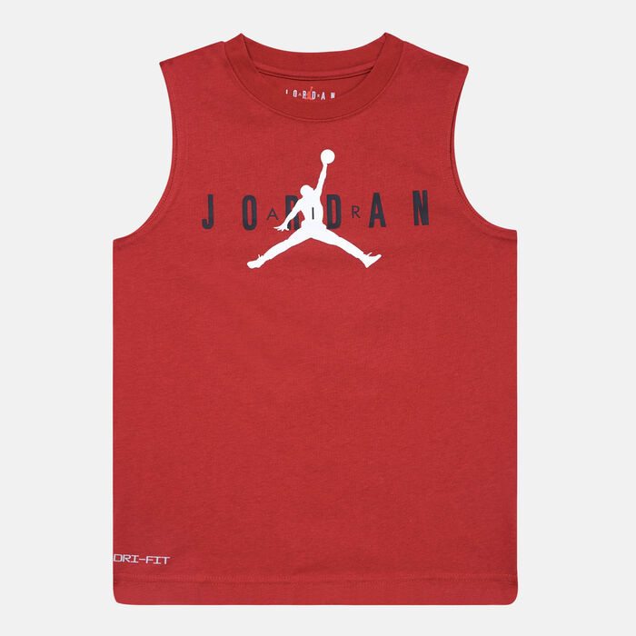 Jordan Kids' Jumpman Basketball Tank Top (Older Kids) Red image number 0